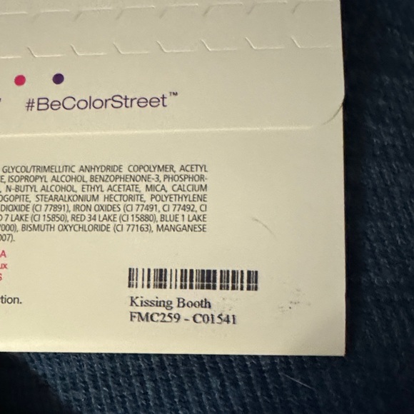 Retired Color Street Glitter, Leopard, and Red Nail Strips - Picture 3 of 9